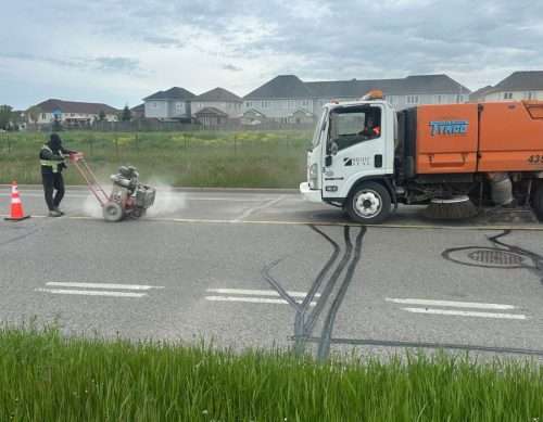 asphalt sweeping services