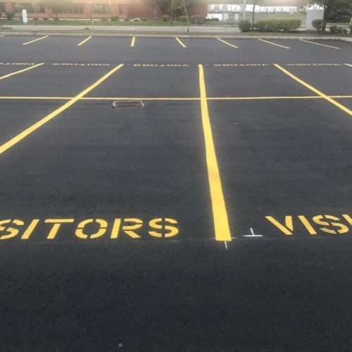 parking lot line painting services