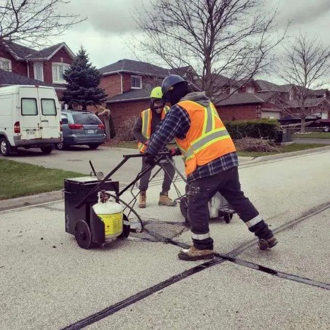 asphalt crack routing services in scarborough