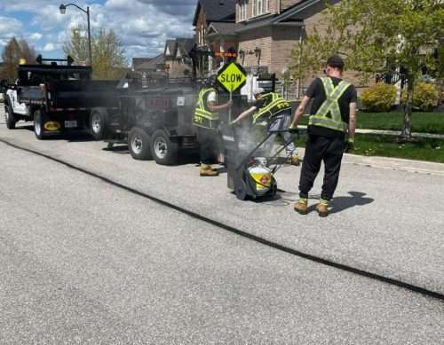 commercial asphalt crack repair